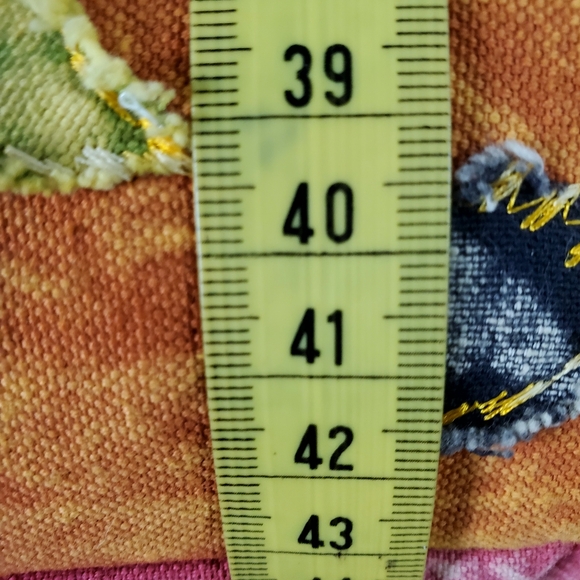 Vtg South America Backpack Patchwork Multicolor - Picture 7 of 10